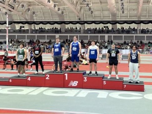 Congrats to Dash Correia on finishing 6th in the Shot at Division 5 Championships.