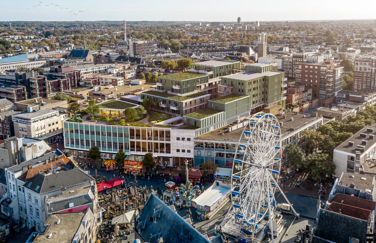 hansvanmeteren's tweet image. #mpwo #fenix 

_ Opbouw V&amp;amp;D-gebouw _ Project Feniks

Laatste nieuws, voor mij althans, is dat het aantal woningen iets groter wordt (191 i.p.v. 181) en dat 950 m² kantoorruimte vervalt.
Afb. is van de website op 14-02-2026
mwpo.nl/bouwproject/fe…