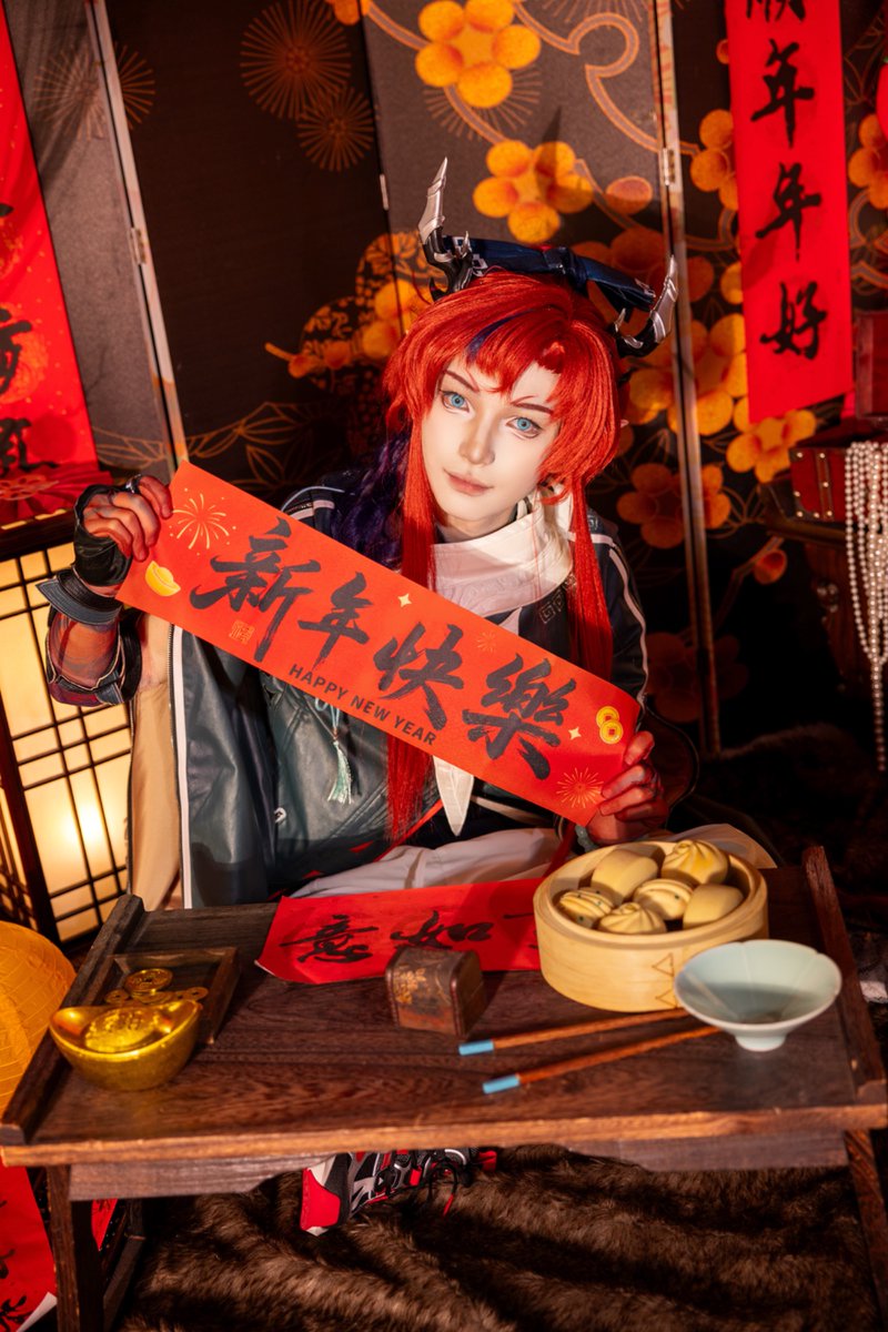 LittleMoo_911's tweet photo. 【COS正片】明日方舟余 Pt.2

“人间百味，还是圆圆满满的滋味最好。”
——————————
出镜：小哞
妆造：希小希/阿漓
摄影/后期：南木
摄影棚：九号舱
——————————
#Arknights #明日方舟 #余 #cosplay #cos https://t.co/JwwAGRL60a