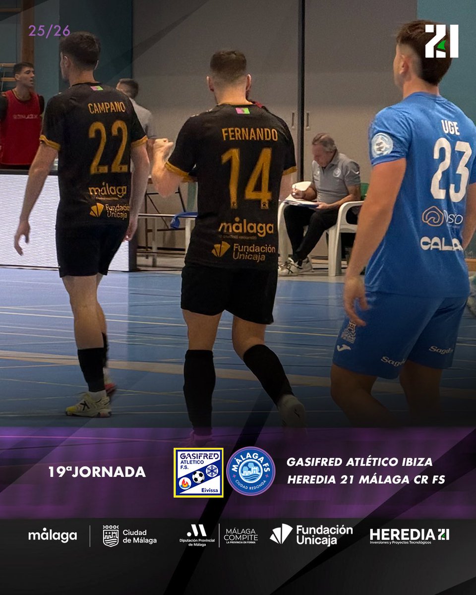 Heredia 21 Málaga Ciudad Redonda FS tweet media
