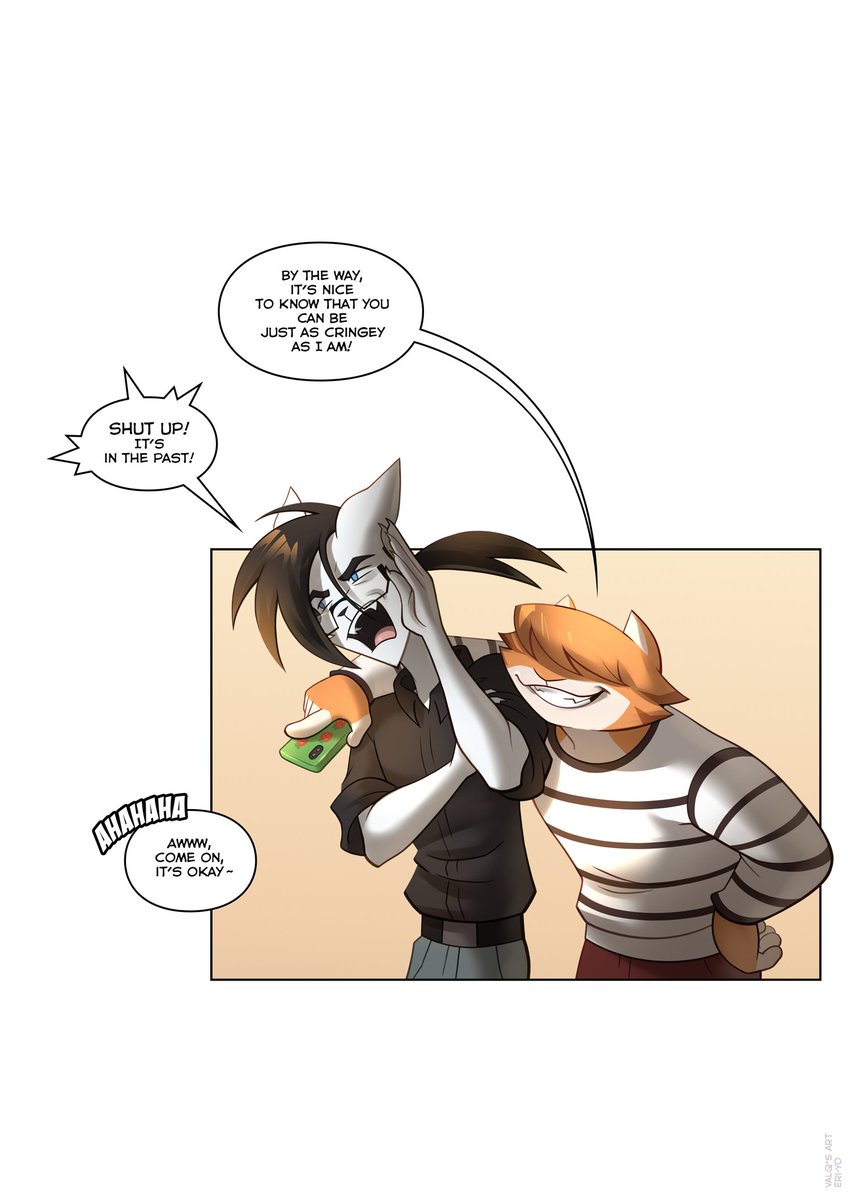 EriYo05's tweet photo. Have you ever had cringy dating profiles?

Coloring and shading by me, sketch and lineart by
@Val6Q https://t.co/SlLjrGQCY0