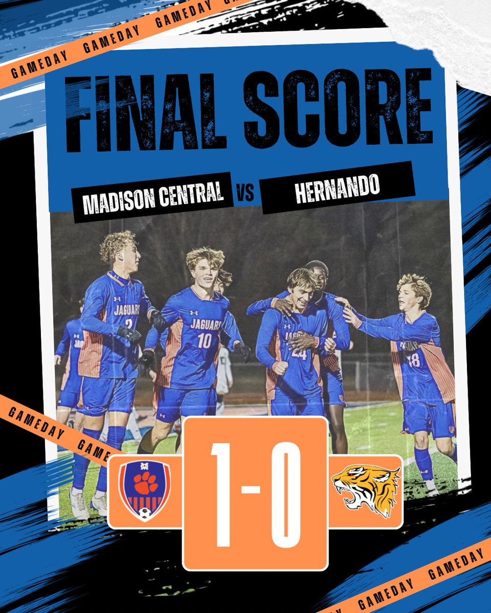 MCJagSoc's tweet image. Your Jags are headed to the North State Championship! They will face Tupelo in the next round. Let’s go Jags!