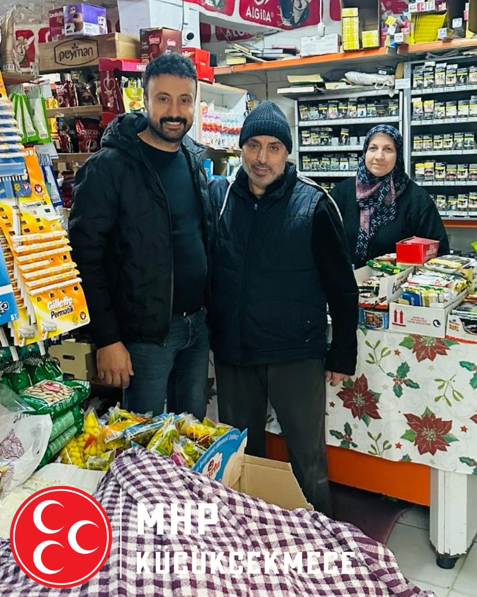 İlçe Yöneticilerimiz, Sayın Liderimizin talimatları doğrultusunda yürütülen #HayırlıGünlerKomşum ve #DerdinDerdimiz Sohbet Toplantıları çerçevesinde Küçükdağ Ailesi'nin Atakent Mahallesi'ndeki iş yerini ziyaret etmişlerdir.

<a href="/_MHPistanbul_/">MHP İstanbul</a>
#MHPİstanbul 
#MHPKüçükçekmece