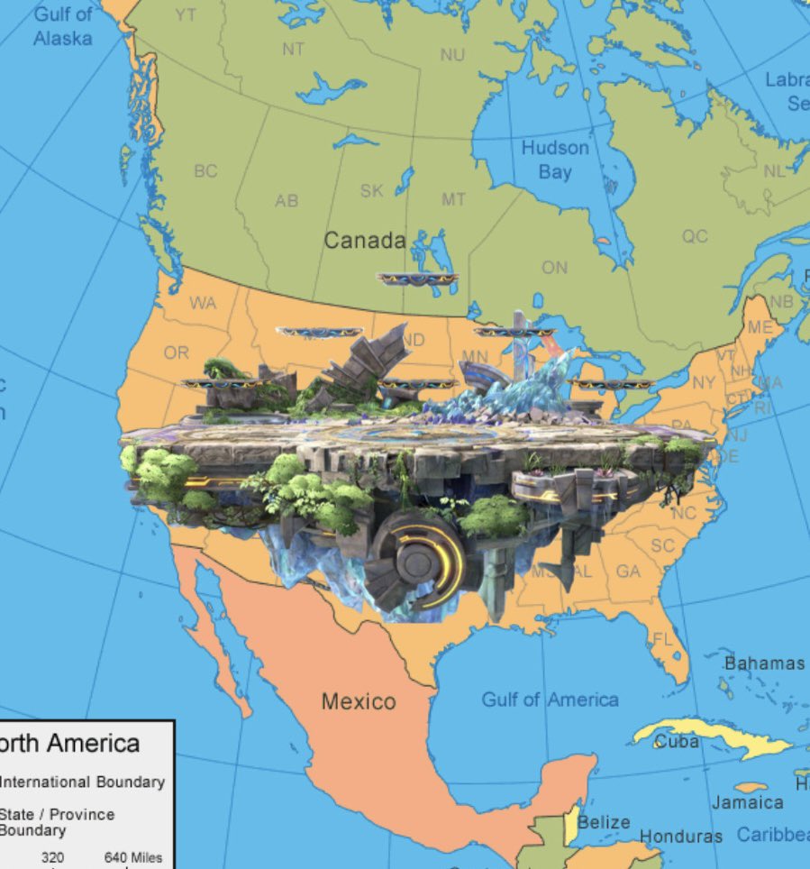 been working on a stage called Extremely Big Battlefield