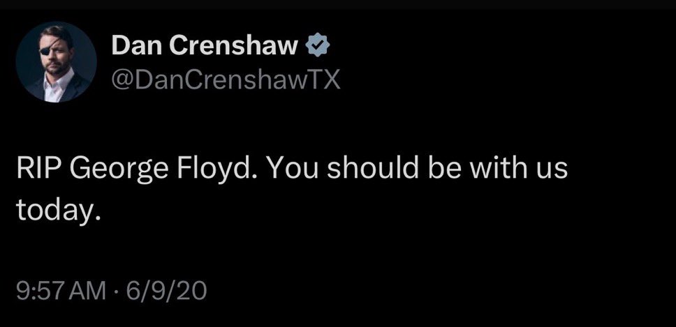 I just wanted to remind everyone of this tweet, in case you're still trying to figure out who you're going to vote for in the primaries.