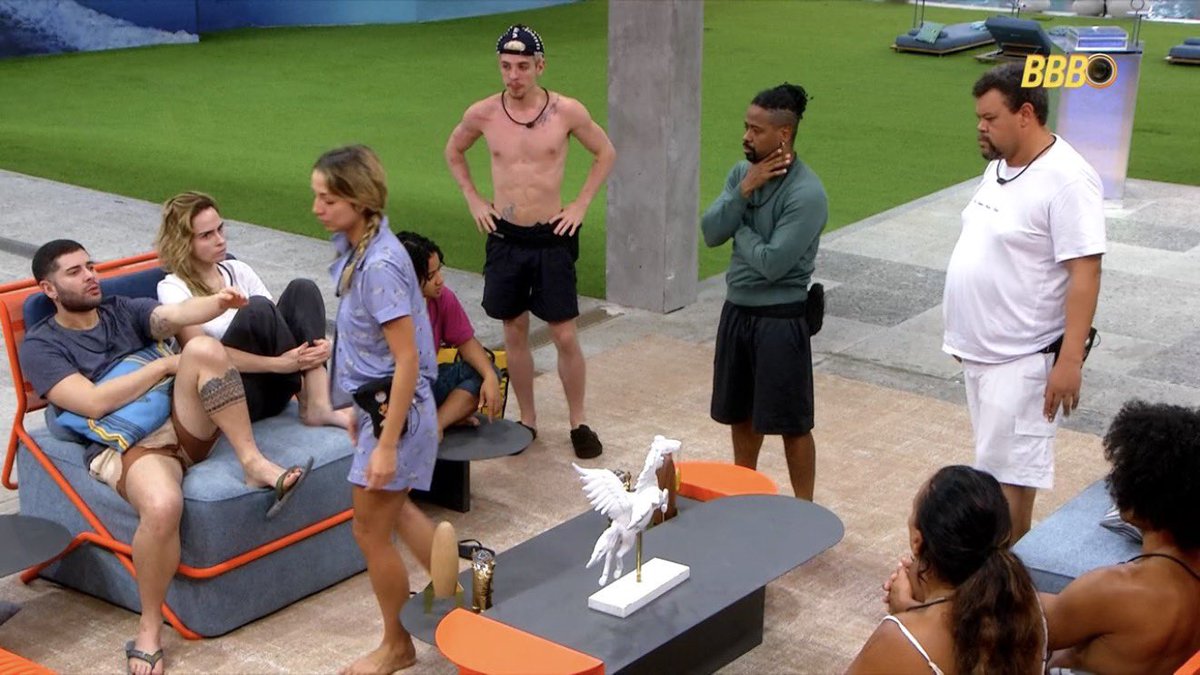 Br33tGasoline's tweet photo. @bielfazendeiro A inversão de valores desse BBB

O "grupinho oprimido": 12 pessoas
0 grupão opressor: 5 

O lado do bem: quem pratica bullying diariamente 
O lado do mal: quem se defende 

Sobe no conceito do público: quem se curva a patroa Ana Paula 
Entra na listinha do ódio: quem vence prova. https://t.co/IM6F8qce4O