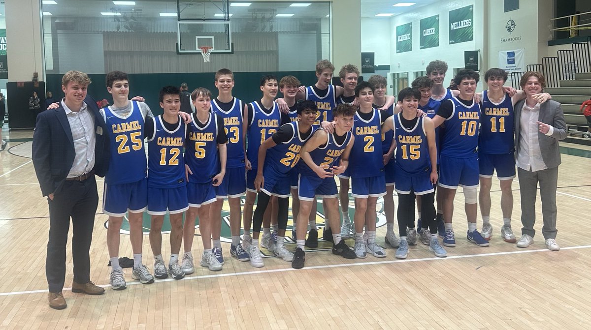 Freshmen Basketball wins the Hamilton County championship and finishes their season 22-1!
