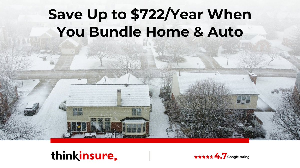 Stop overpaying for insurance! 🛑 

Bundle your Home + Auto with ThinkInsure and save up to $722/year. It takes 2 minutes to see your new lower rate. 📉 

Get your free quote: thinkinsure.ca/car-insurance/…