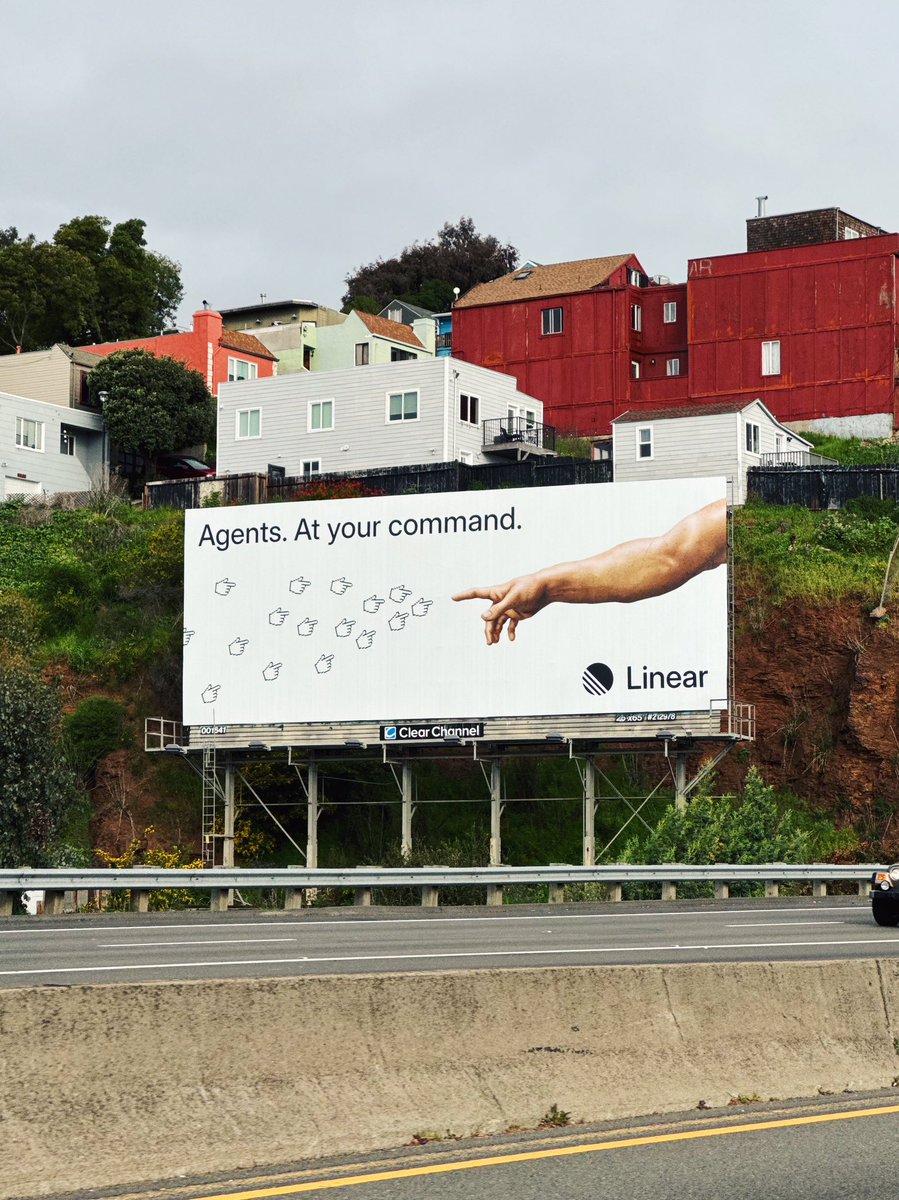 This billboard location is 👌
(Sf highway 101 north, just before Bernal)
@linear https://t.co/wMiI