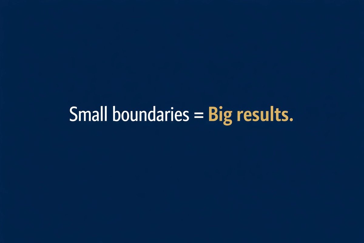 remielongbrake's tweet image. What’s one leadership habit you built to protect your time, not just use it?

Small boundaries tend to have big results.

Curious what’s working for you?

#LeadershipHabits #TimeDesign