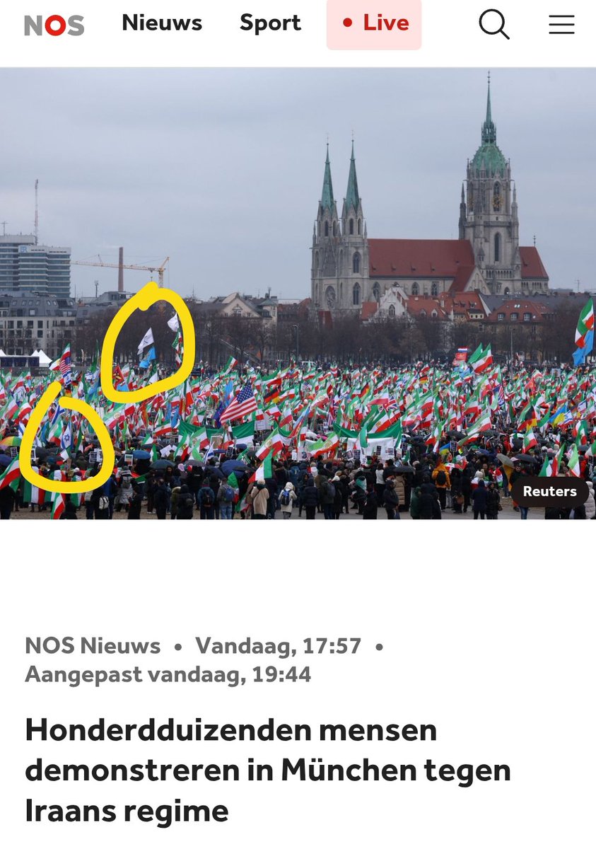 De NOS is vergeten wat weg te fotoshoppen....Oei!