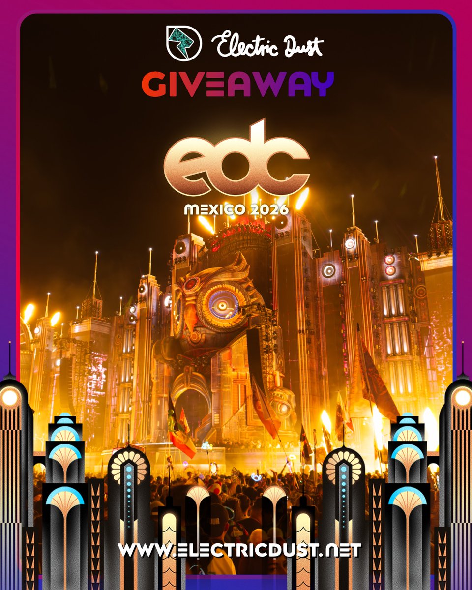 ¿A quién le gustaría irse con nosotros a EDC México?🦉🎡

400 RT's y 500❤️ para soltar dinámica

Pendiente de nuestro sitio web y redes sociales: electricdust.net