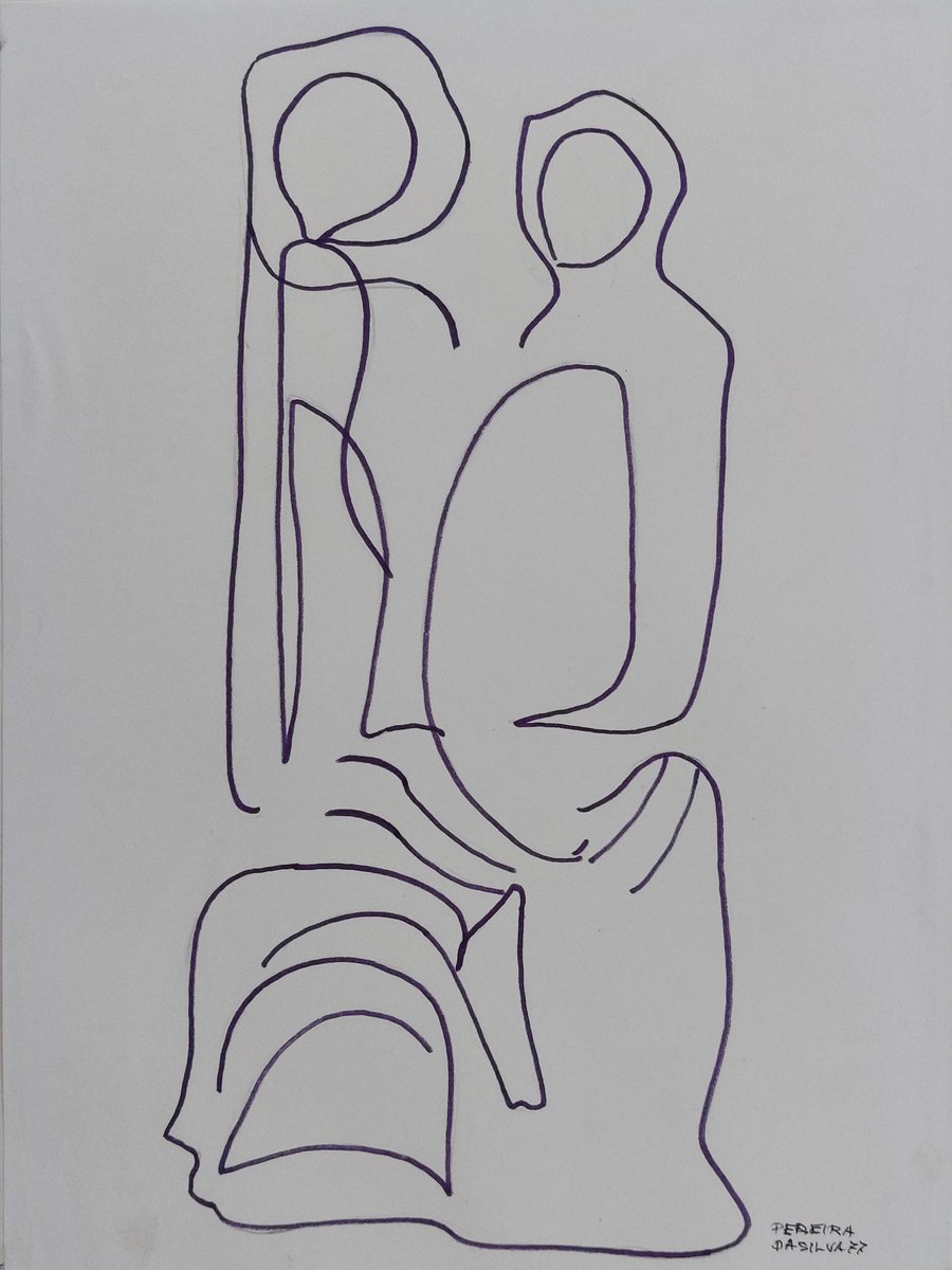 pereiradasilva's tweet photo. Check out this NFT by pereiradasilva on @foundation! 🌐Man and Woman nº7
Manuel Pereira da Silva
Felt on paper
Signed and dated 1977
Dim. 30 cm x 43 cm
#art #manuelpereiradasilva #nftart #nftartcollector #foundation #nftfoundation #nftfoudationcommunity
https://t.co/iWB21R0kTr https://t.co/9zX8CJt1Zc