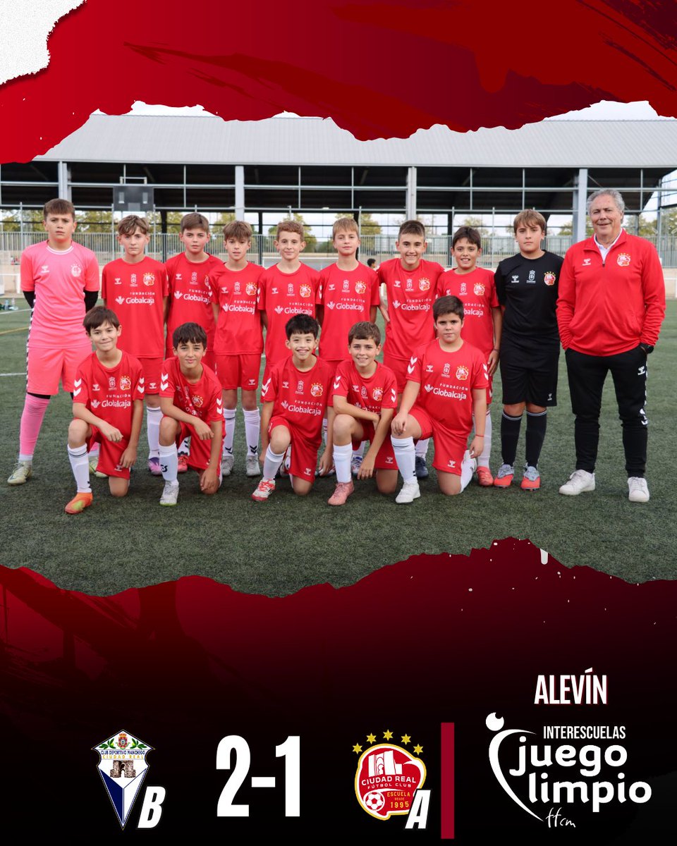 ✍️ 𝗥𝗘𝗦𝗨𝗟𝗧𝗔𝗗𝗢𝗦 |  
🏆 Liga Interescuelas
#TodoAlRojo #SoyDelRojo🔴 #ConstruyendoCantera🏗 #ADNEscuela