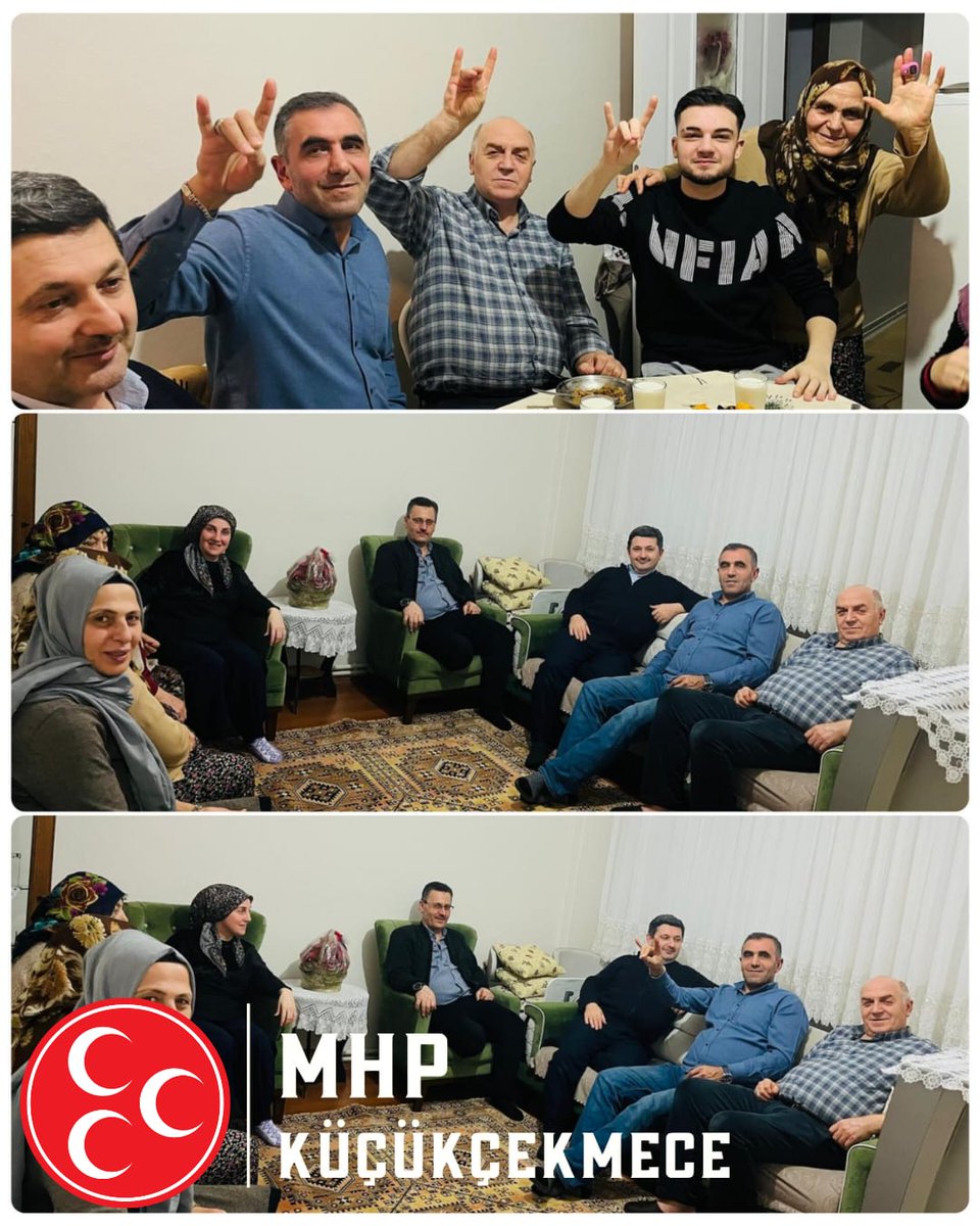 İlçe Yöneticilerimiz, Sayın Liderimizin talimatları doğrultusunda yürütülen #HayırlıGünlerKomşum ve #DerdinDerdimiz Sohbet Toplantıları çerçevesinde Yeşilova Mahallesi'nde ikâmet eden Örs Ailesi'nin misafiri olmuşlardır.

<a href="/_MHPistanbul_/">MHP İstanbul</a>
#MHPİstanbul
#MHPKüçükçekmece