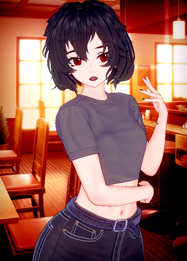 Lo que estuve renegando para hacer los retoques del avatar de Clair dios mio, pero si que pego un cambiaso 😏