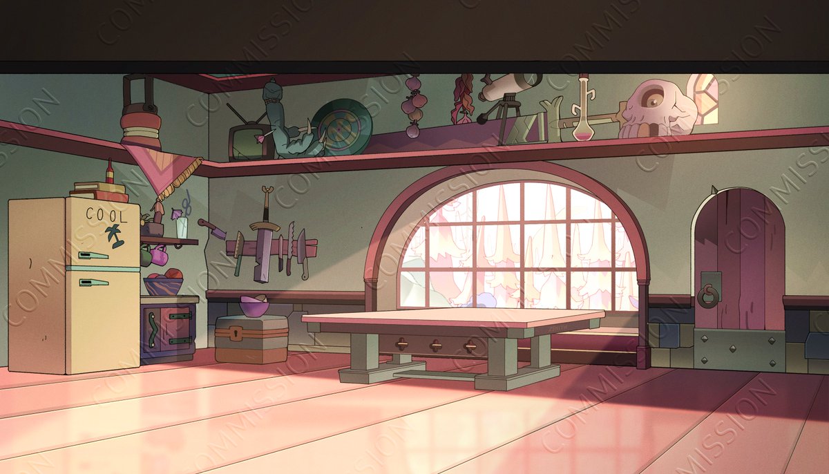 recreation of a background from The Owl House for a client's project.  

COMMISSION FOR <a href="/Bofirix/">Bofirix 🇲🇽 ( Comms Open )</a> DO NOT USE #TheOwlHouse  #theowlhousefanart