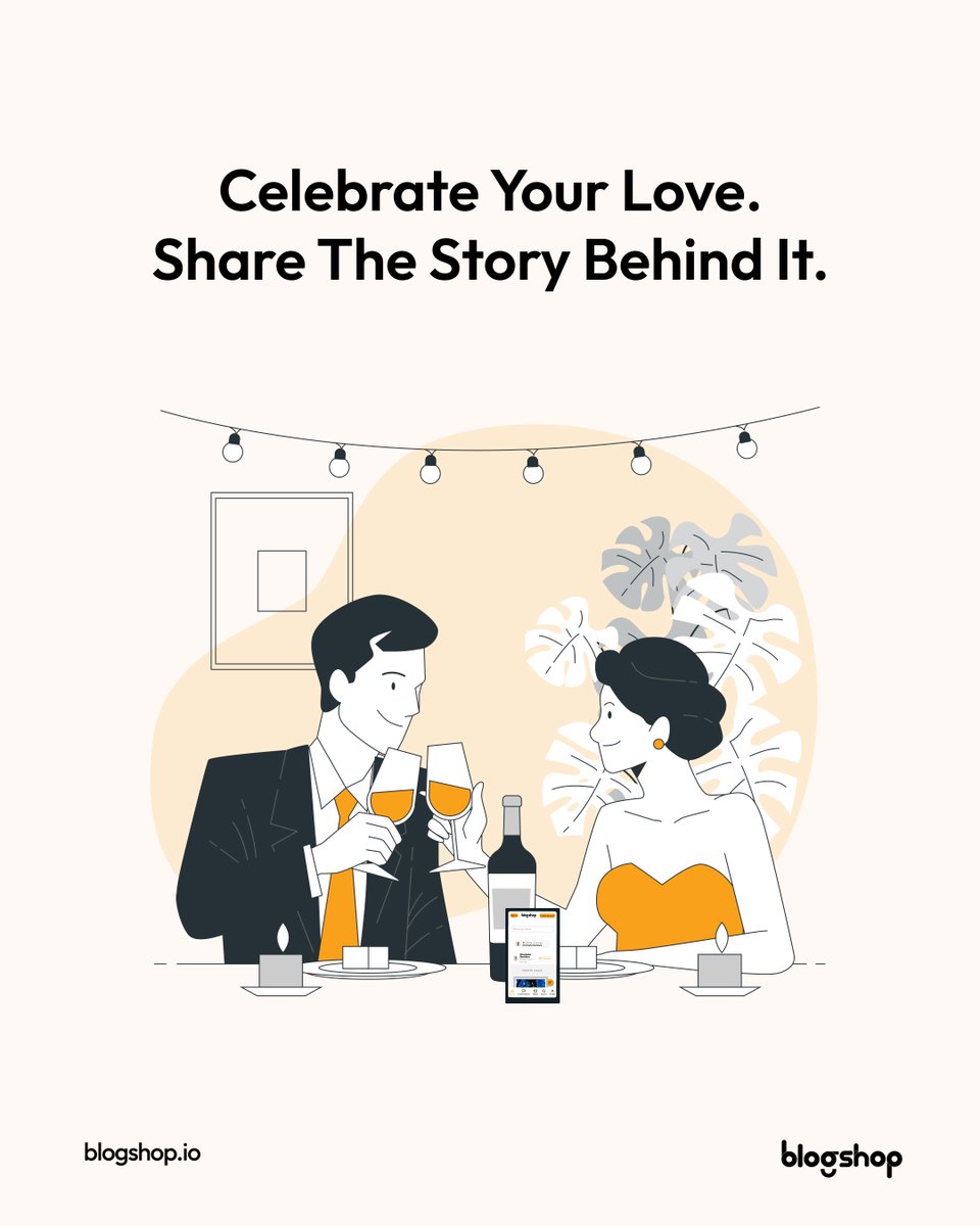 blogshopmedia's tweet image. Real love deserves more than a dinner date.
It deserves a story.
#Blogshop #ValentinesDay