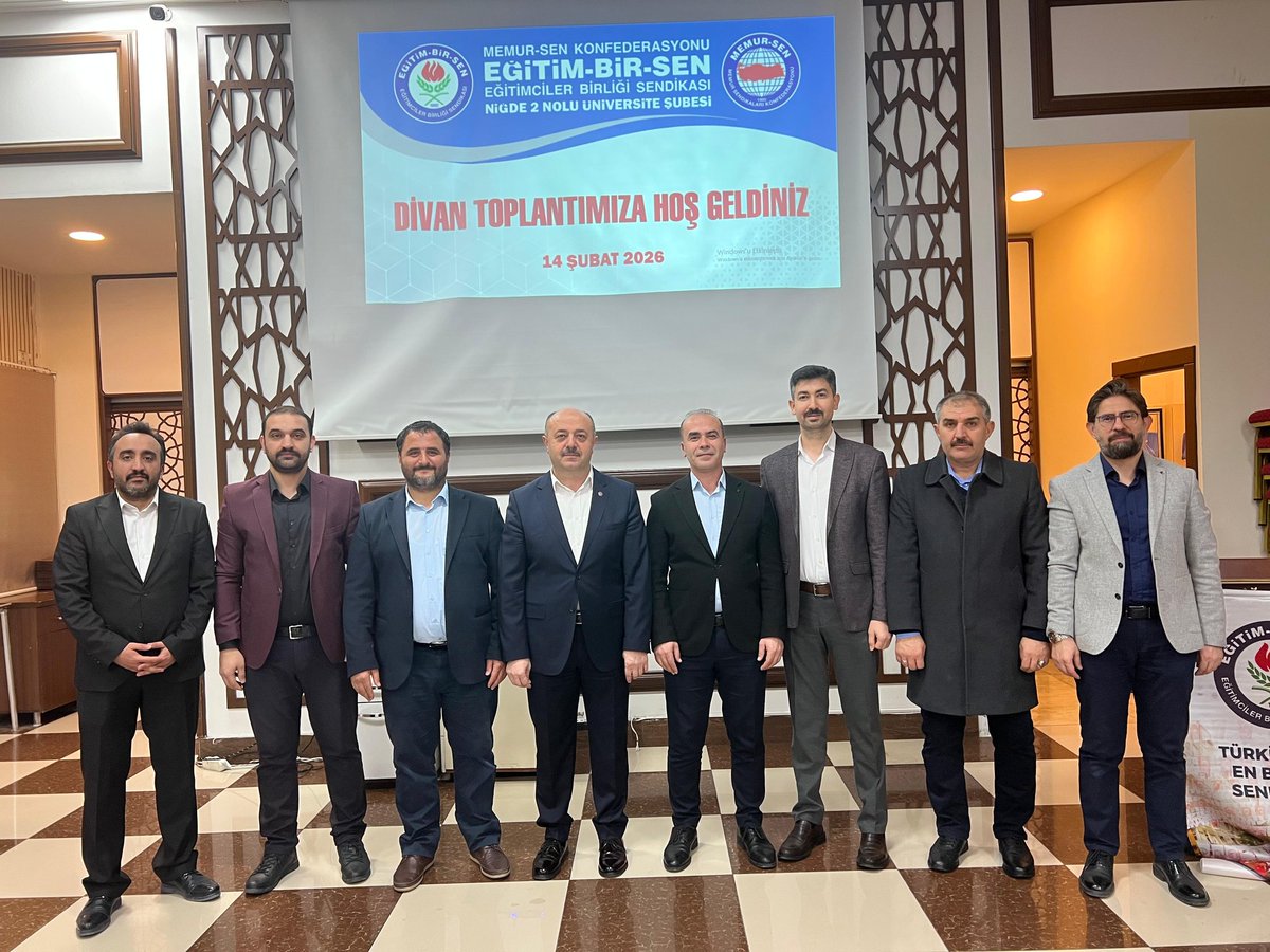 ebsnigde2's tweet photo. EBS Niğde 2 Nolu Üniversite Şubesi olarak Divan Toplantımızı Genel Başkan Vekilimiz ve Genel Sekreterimiz Sn. Talat Yavuz'un teşrifleriyle, Memur-Sen ve Eğitim-Bir-Sen Niğde İl Başkanımız Sn. Hasan Orhan'ın katılımıyla ve teşkilatımızın güçlü yönetim kadrosuyla  gerçekleştirdik. https://t.co/XmuKLdlPZ9