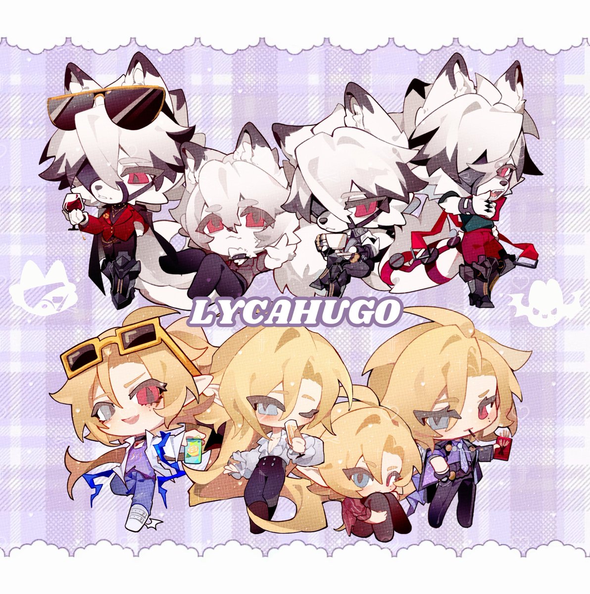 各种口味一次性满足！！，是私人委托哦
#Lycahugo