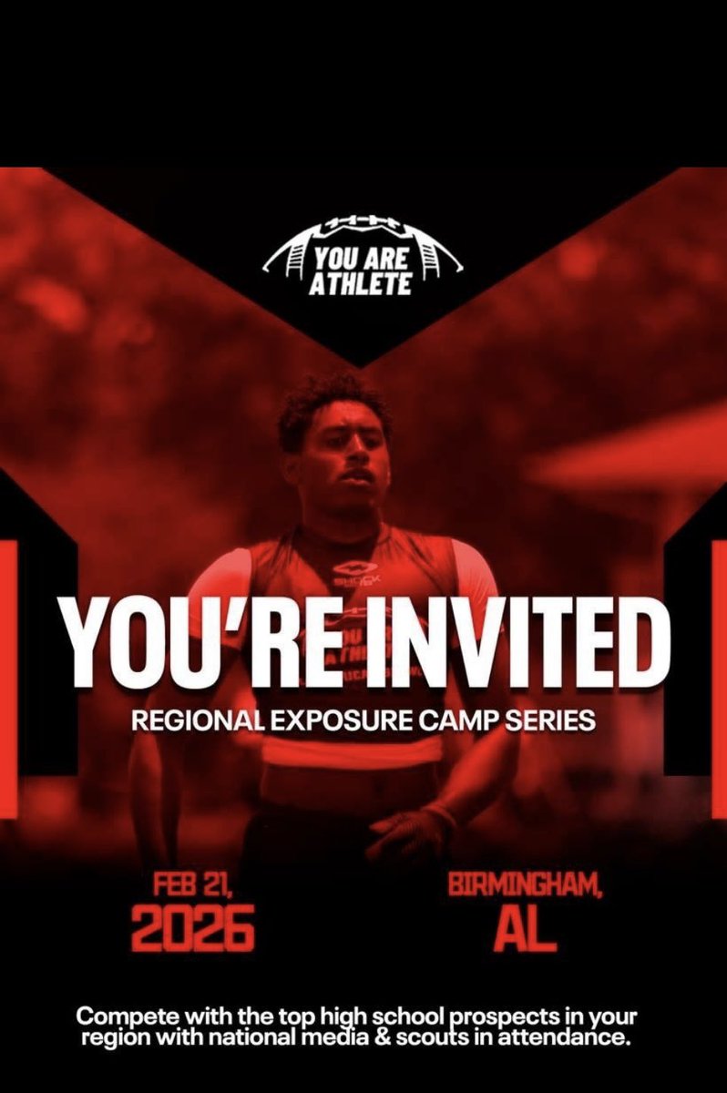 ZziyonAlvis's tweet photo. Blessed to receive an camp invite from @youareathlete time is ticking… https://t.co/rxp0evHTmt