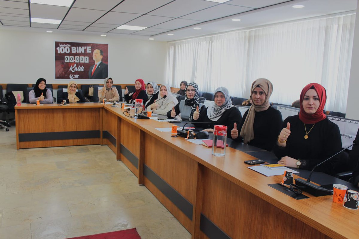 Genel Merkez Hatibemiz Sn. Fatma MOUNADİL Hanımefendinin kıymetli katılımları ve İl Başkanımız Sn. Setenay KANAR Hanımefendinin riyasetinde, Ocak ayı İl Divan Toplantımız; İl ve İlçe teşkilatlarımızın yoğun ve coşkulu katılımlarıyla  gerçekleştirildi.

🌾Teşkilat bilincimizi