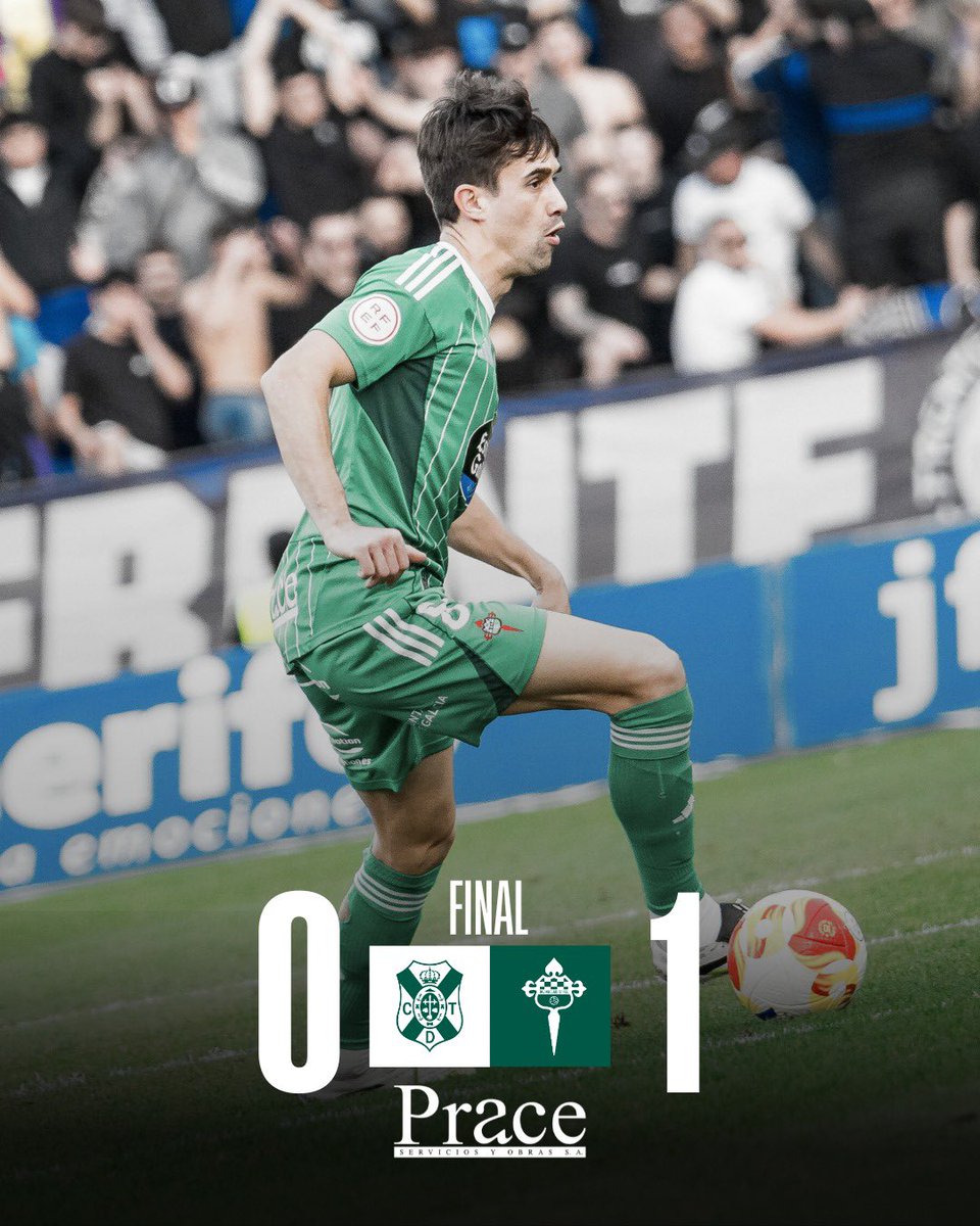 0-1 | 90' ⏹️ SI! SI! SI! Partidazo do Racing! Vaia vitoria máis importante levamos para a casa!

⚽ 0-1 Zalaya 86'

#CDTenerifeRacingClubFerrol #PrimeraFederación #VersusELearning #Prace