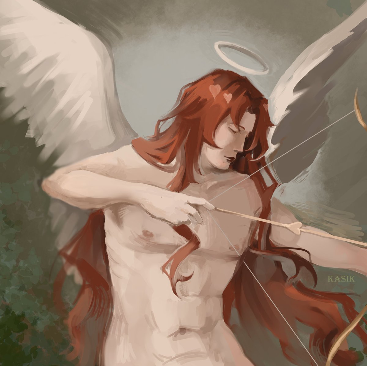 beauty &amp; love💌
#Argenti #hsr #art #fanart #Cupid 
#ValentinesDay