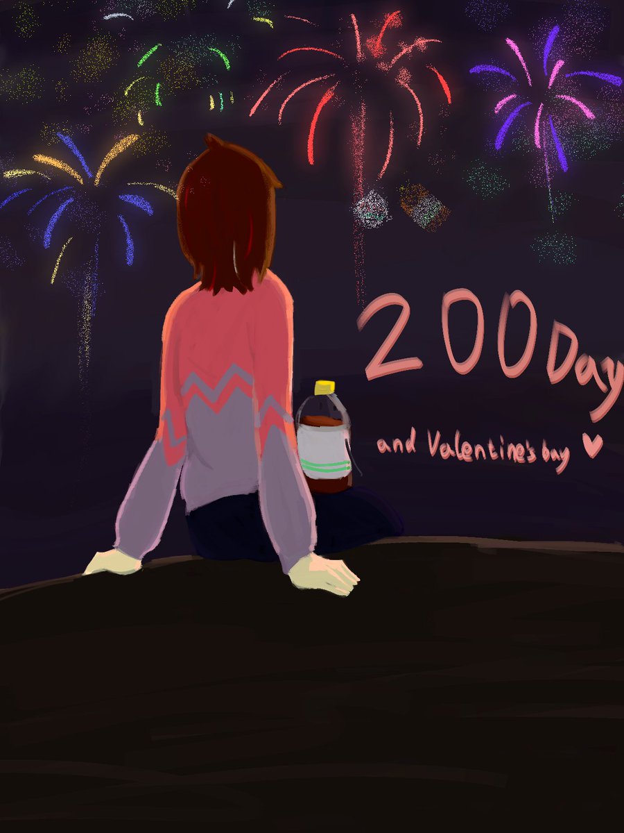 underline_10010's tweet photo. 200 day Just on Valentine's Day, I think it's lucky.
However, like an idiot, I forgot to post it in this software.
#柚子音ぽん ＃yume #riako https://t.co/rpwLtuDvME