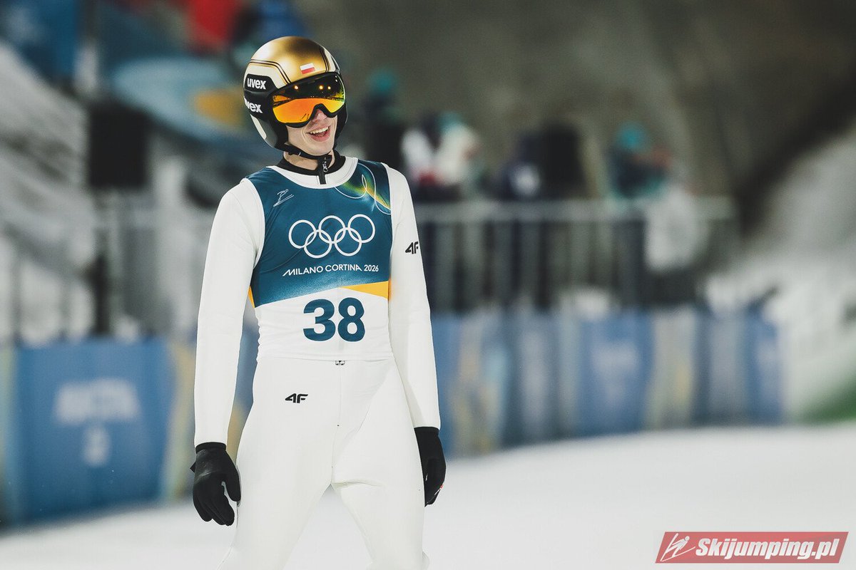 KACPER TOMASIAK MEDALISTĄ NA DUŻEJ SKOCZNI! #MilanoCortina2026 #skijumpingfamily