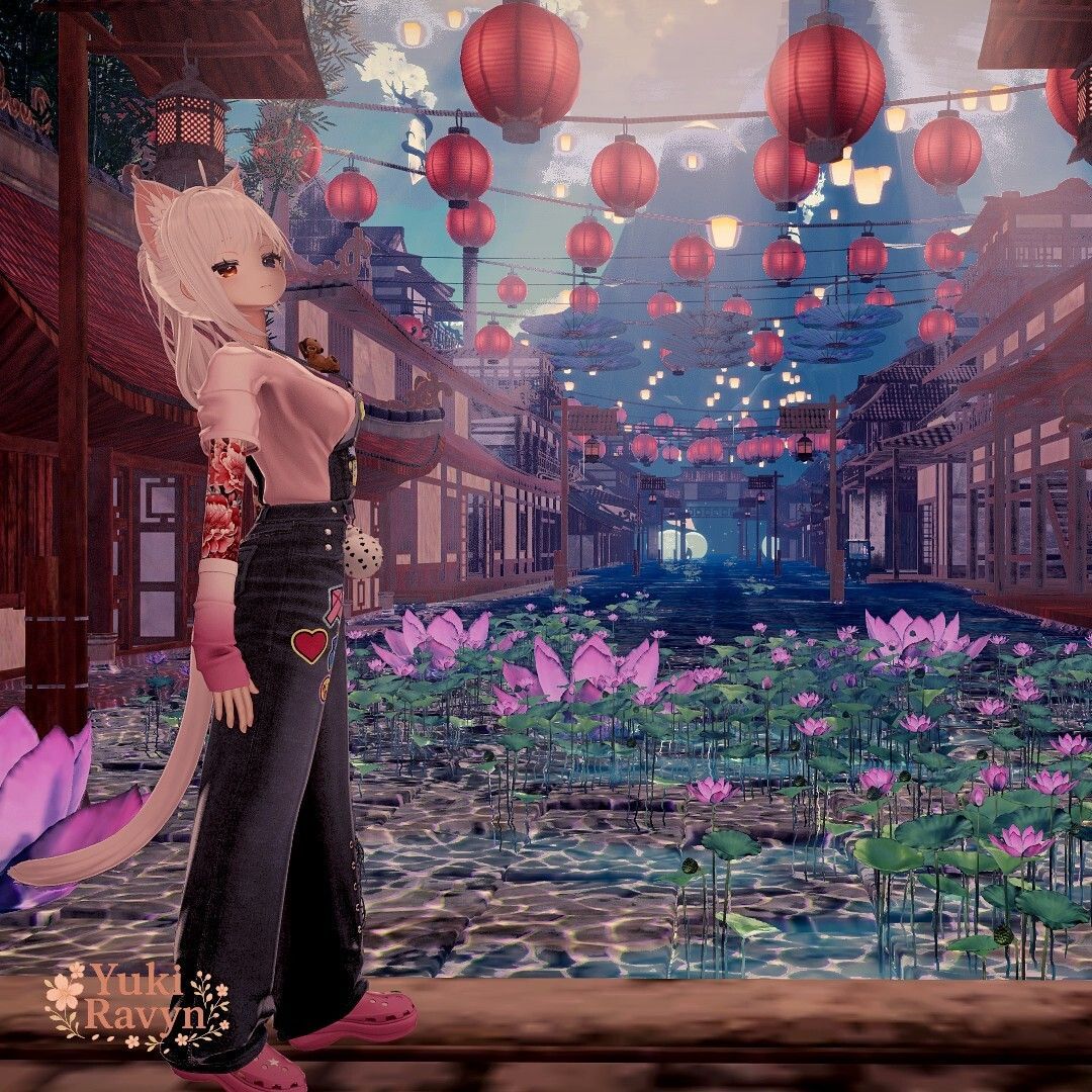 Yuki_ravyn's tweet photo. It seems that love at first sight always finds its way back to each other…
Under these lanterns, I make a wish on this Valentine's night
Happy Valentine's Day, and may it be filled with love ✨
#VRChat #VRChatCommunity #VRClove #EternalLove #StValentine https://t.co/GCplYH6Lpk