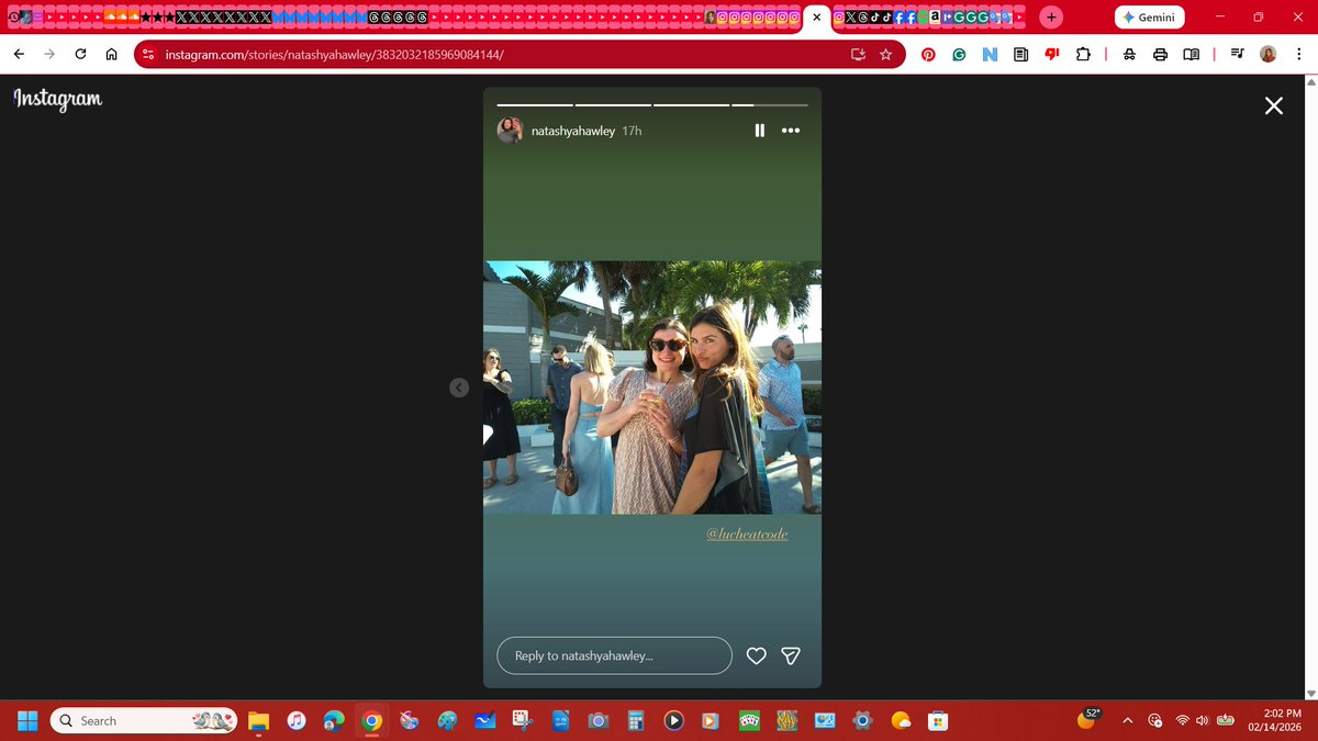 <a href="/Undented/">Tori Amos News from Utzdented ♥</a> HEY UNDENTED, I SAW ON TASH'S INSTAGRAM STORIES THAT HER COUSIN IS GETTING MARRIED AND OUR GAL PAL IS W/ HER: {THEY R IN ORDER OF HOW SHE POSTED THEM!!!!}