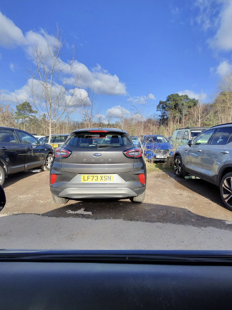 samd7's tweet photo. When the car park is full @RHSWisley and this @ParkingWankers2 decided to drop their car here… cunts! https://t.co/4BOMAJ5gB1