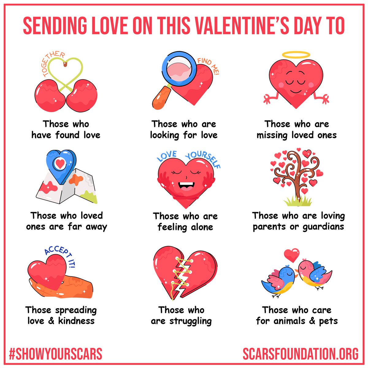 The Scars Foundation tweet media