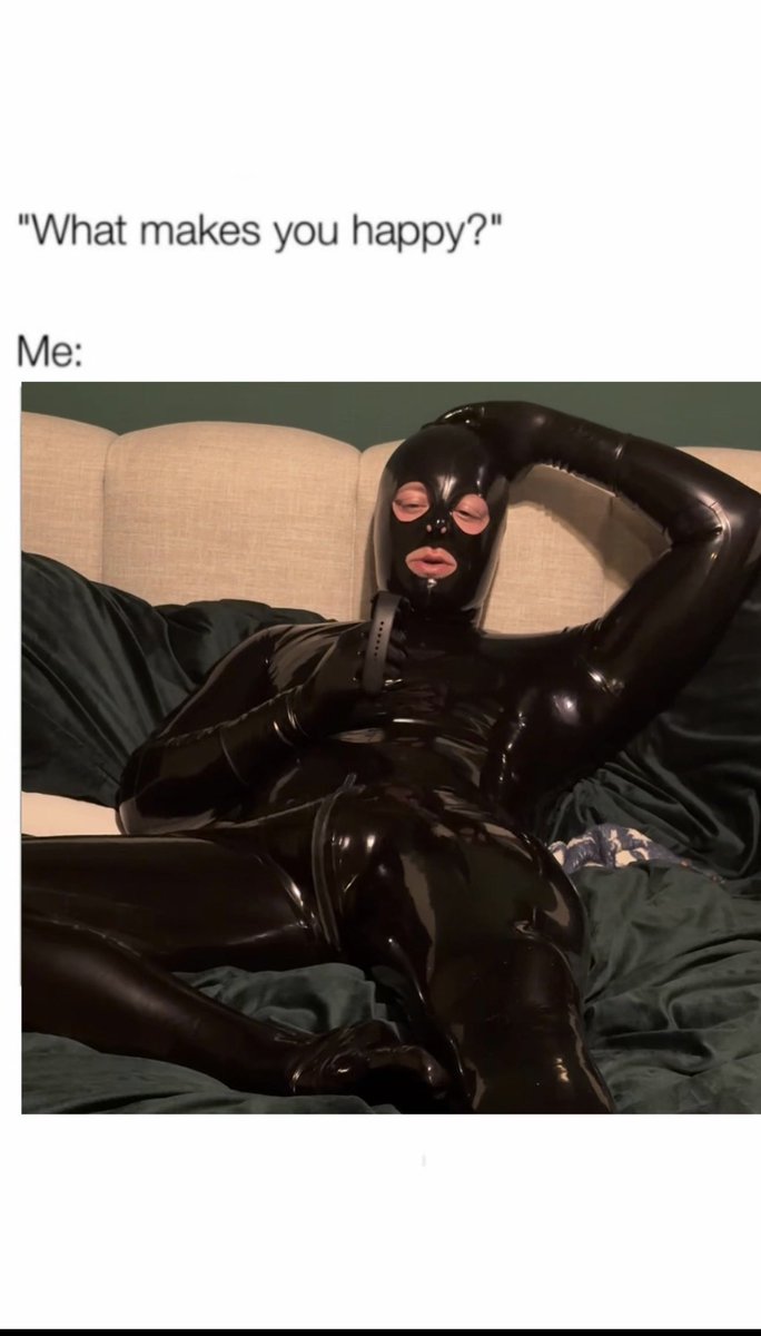 Latexlife22's tweet photo. This is a feeling only some will understand ✨ https://t.co/hUBAPqrqg8