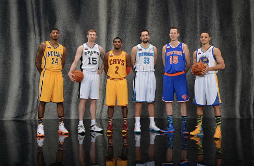 stevenovak16's tweet photo. Throwback to the 2013 #NBAAllStar #3ptcontest. Tune in tonight at 5PM ET on @nbc @peacock @nyknicks @NBA https://t.co/KmTOndgbjg