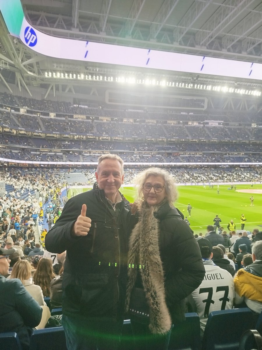 Ya en el Bernabéu. Real Madrid VS Real Sociedad