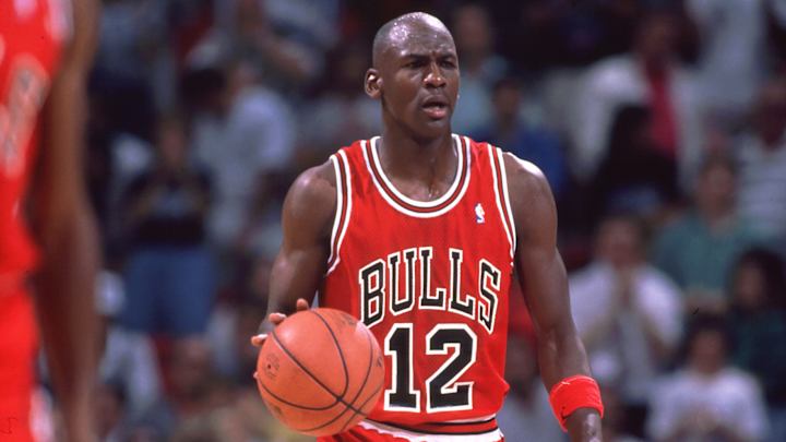 michael jordan wearing number 12 jersey
