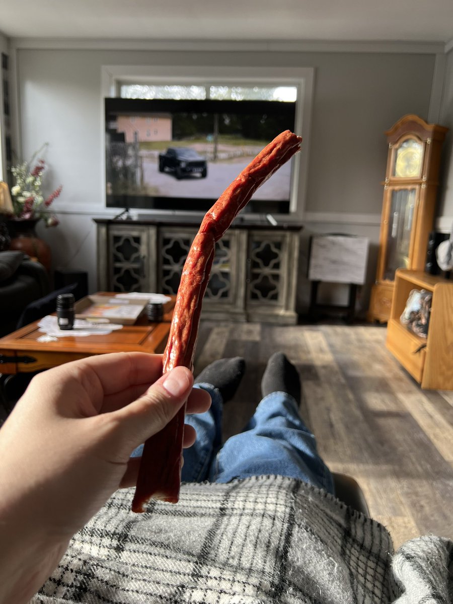 Nothing like fresh out of the smoker pepperoni