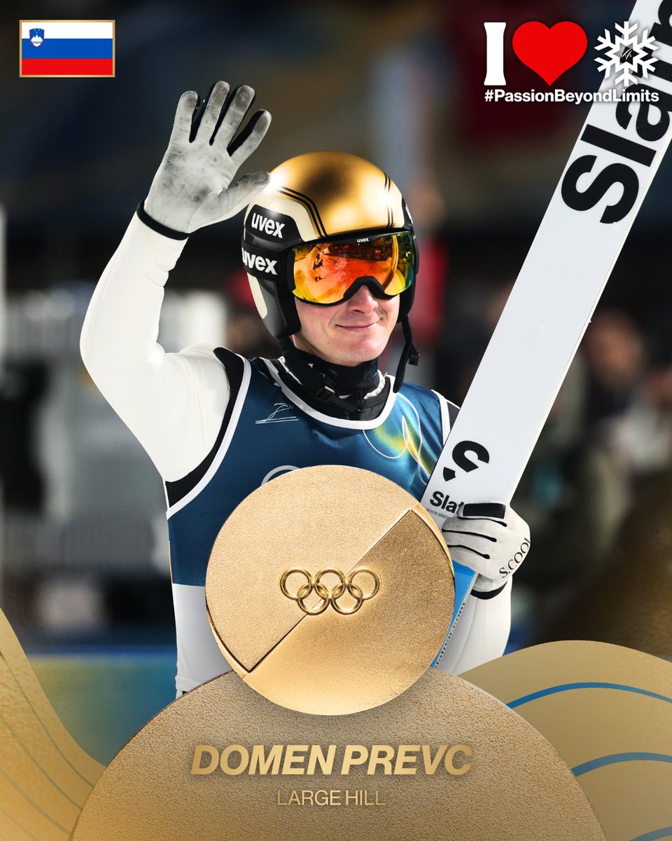 DOOOOOMEEEEEEEEEEEEN! 🇸🇮 DOMEN PREVC! DOMEN PREVC! DOMEN PREVC! HE DID IT🥇 OLYMPIC CHAAAAAAAAAAAMPIOOOOOON!

#fisskijumping #passionbeyondlimits