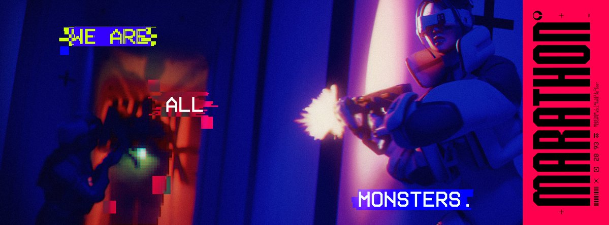 :\\We,,,,'re__++//M0n5T3rS,,.--

#Marathon #MarathonTakeover