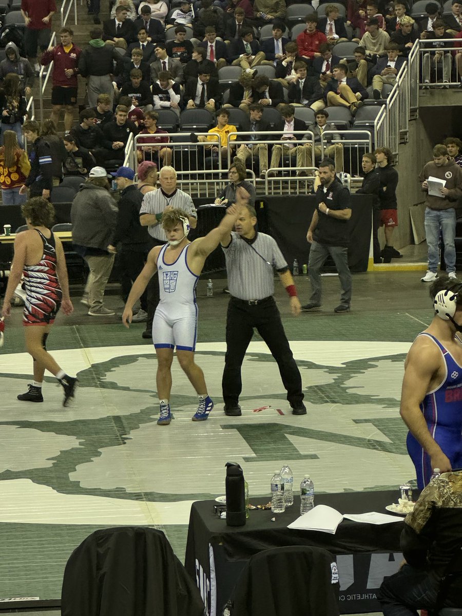 Conner Hoar just punched his ticket to star at Gainbridge Fieldhouse!
13-1. Victory