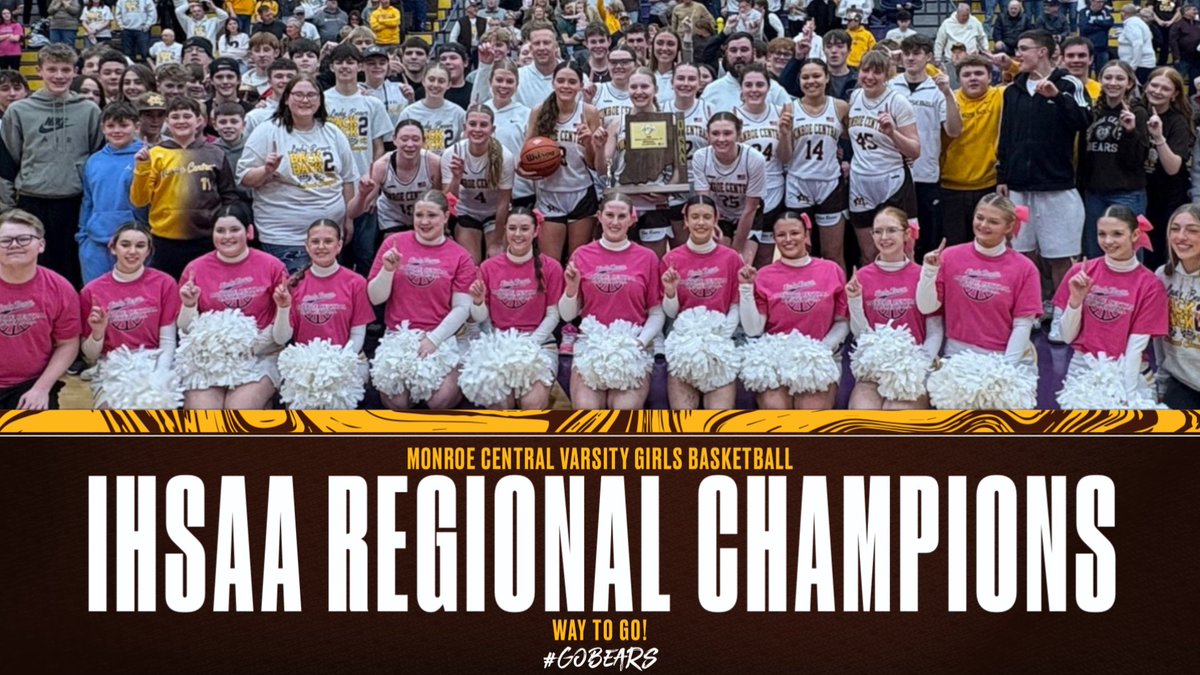 Monroe Central Golden Bears tweet media
