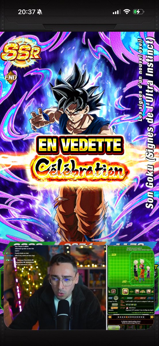 EngelMassinger's tweet photo. @IILilian31II  absolute cinéma tu ma porter chance liloush je m’étais fait shaft je pity le vegeta et c’est un 4/4 https://t.co/XEBfeERgbo