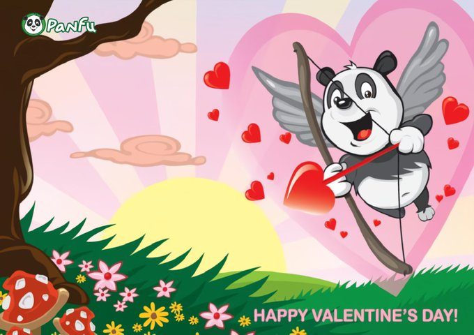 PanfuGame's tweet photo. We wish all pandas a happy Valentine's Day 2026!

Check out the Item Machine today for a brand-new clothing item for your panda.

Also, the Valentine's Day Bolly is back in the Bollyshop on the last page for a limited time!

Now only on Panfu .com
- Your Panfu Team https://t.co/zxMCM0GK2T