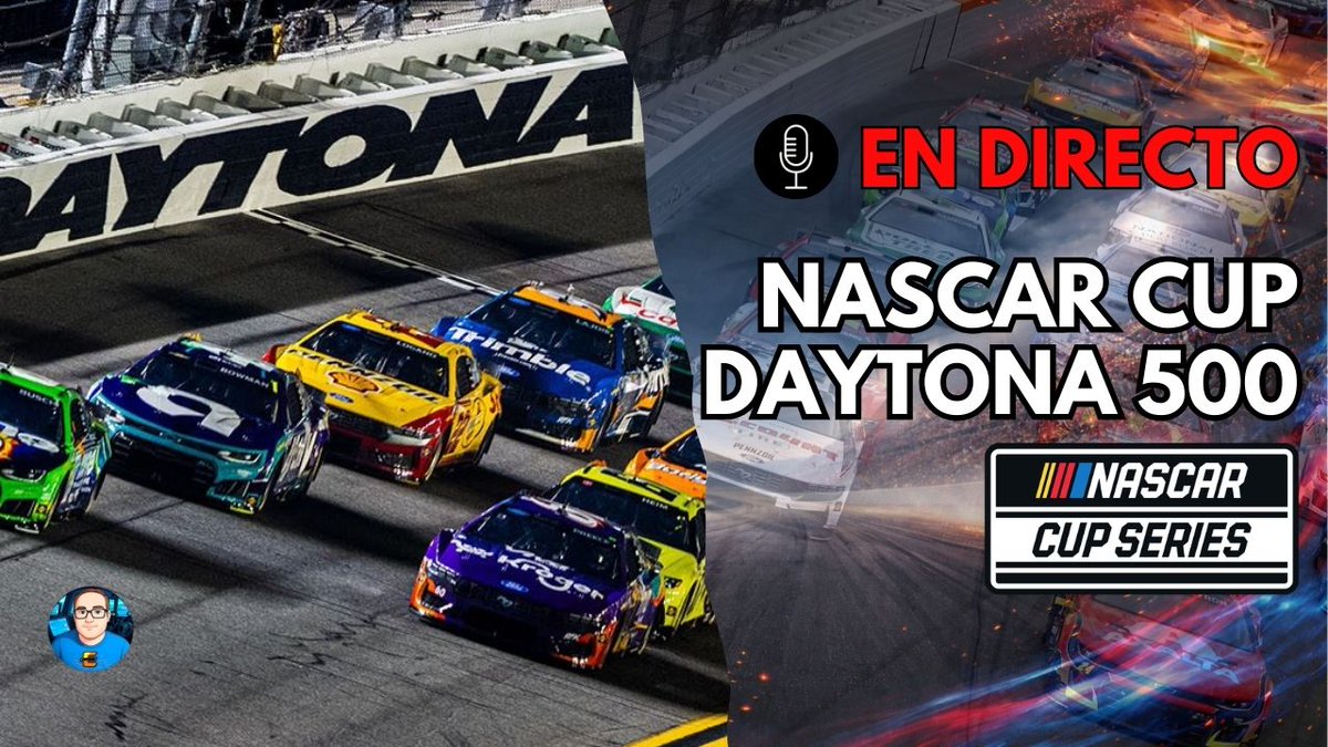 LLEGO EL DIA!

Hoy vuelve NASCAR con la Daytona 500!!

A las 19:30h con <a href="/H4rvickismo29/">Kevin Planvick²⁹ #4EVER #ADVDRCR 😀👍</a> <a href="/TheDollarMan_21/">𓃵𝑻𝒉𝒆𝑫𝒐𝒍𝒍𝒂𝒓𝑴𝒂𝒏21𓃵</a> y mas gente estaremos comentando una temporada mas, ademas con bastantes novedades.

A las 20:13h Verde (si no hay lluvia)

youtube.com/live/1tJSoen4l…
.
twitch.tv/edutv__