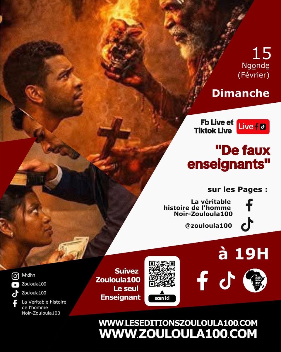 AyemFranck's tweet photo. Rdv sur : "La véritable histoire de l'homme Noir-Zouloula100 https://t.co/N0iySmrB8r" et sur "https://t.co/8Db8ShLFYS" 
Ce dimanche 15/02 à 19h
#zouloula100 #pourtoi #twitter #pasteur #afrique #eglise https://t.co/iTiLFH4HNQ