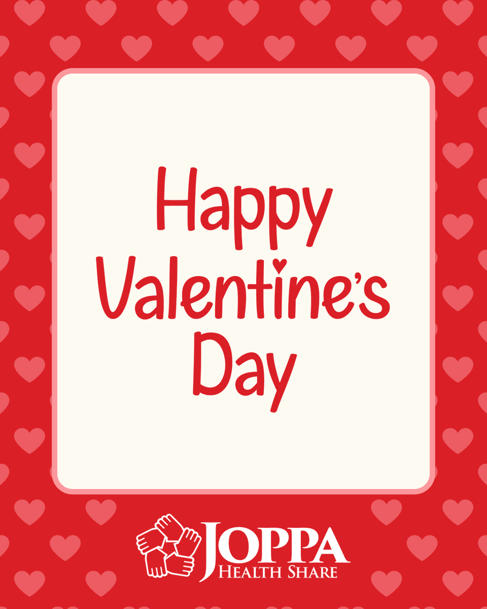 JoppaHealth's tweet photo. Happy Valentine’s Day from all of us at Joppa! ❤️ Wishing you a day filled with warmth, kindness, and connection. 

#HappyValentinesDay #HealthandWellness #JoppaHealthShare #HealthMinistry #FaithCommunity https://t.co/U5xSc5tuUk