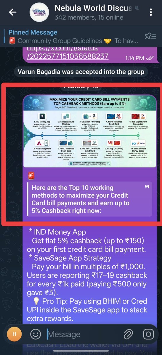 Here's how you benefit being part of this lovely community 

Join here ⤵️ 
t.me/NWdiscussion