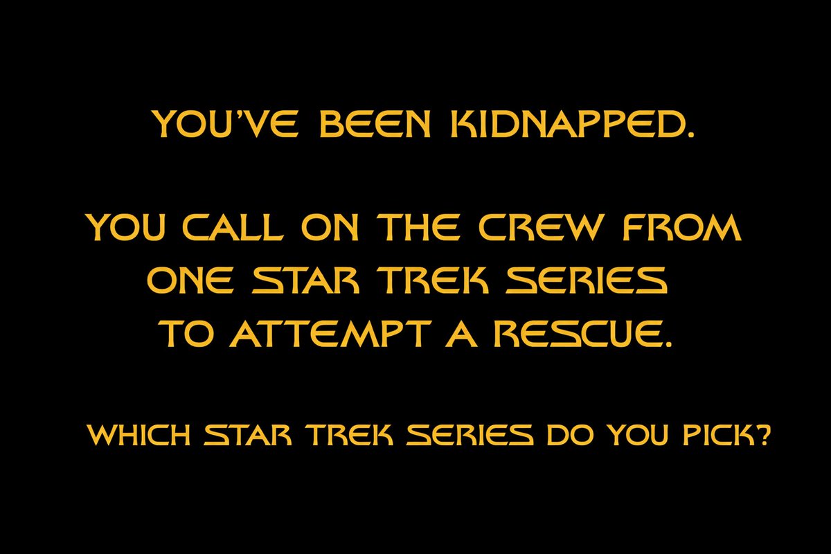 Which crew do you trust most, to save you?